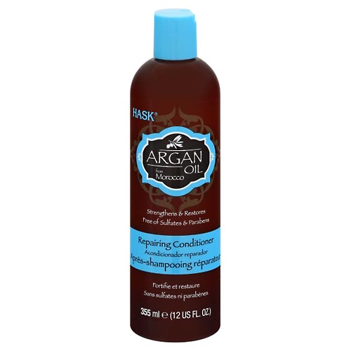 Image for Hask Conditioner, Repairing, Argan Oil from Morocco,355ml from ABC Pharmacy
