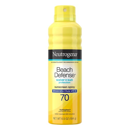 Image for Neutrogena Sunscreen Spray, Broad Spectrum SPF 70,6.5oz from ABC Pharmacy