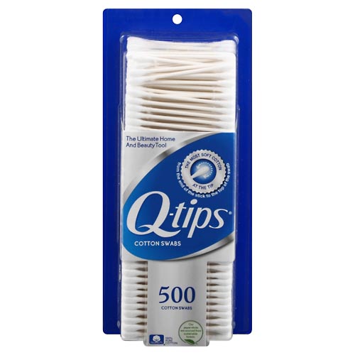 Image for Q Tips Cotton Swabs,500ea from ABC Pharmacy