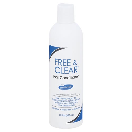 Image for Free & Clear Hair Conditioner, for Sensitive Skin,12oz from ABC Pharmacy