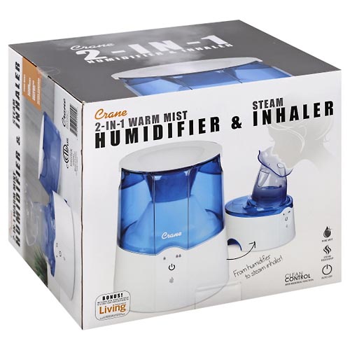Image for Crane Humidifier & Inhaler, 2-in-1,1ea from ABC Pharmacy